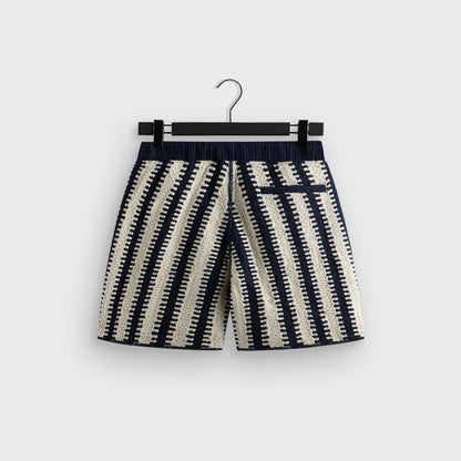 Men Kith Kith Crochet Curtis Short - Nocturnal