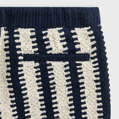 Men Kith Kith Crochet Curtis Short - Nocturnal
