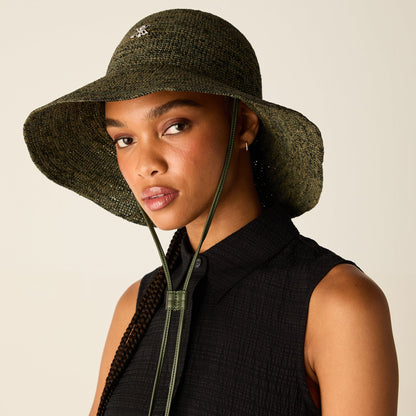 Women Kith Kith Women Cassia Crochet Raffia Sun Hat - Canopy