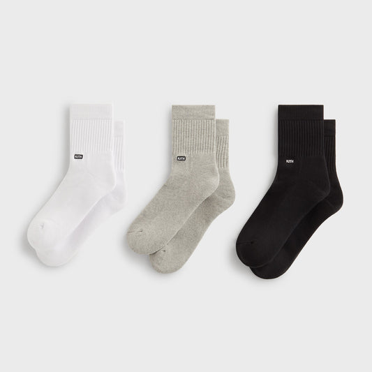 Men Kith Kith Classic Half Crew 3-Pack Socks - Multi