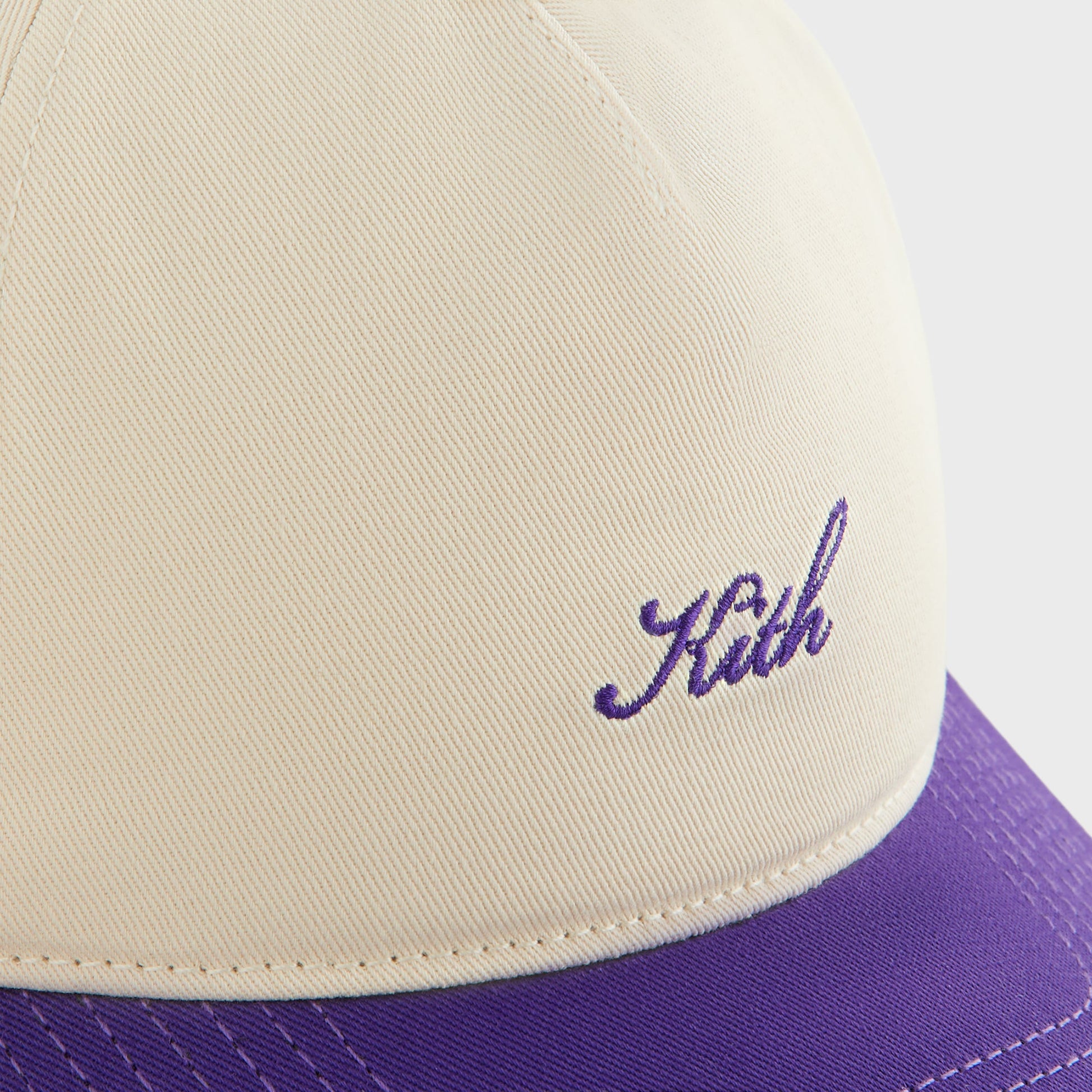 Women Kith Kith Women Two-Tone Cotton Twill Pinch Crown Cap - Sandrift