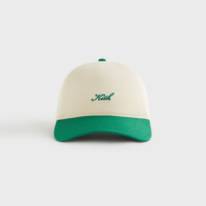 Women Kith Kith Women Two-Tone Cotton Twill Pinch Crown Cap - Newt