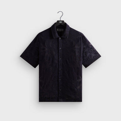 Men Kith Kith Lace Reade Shirt - Ink