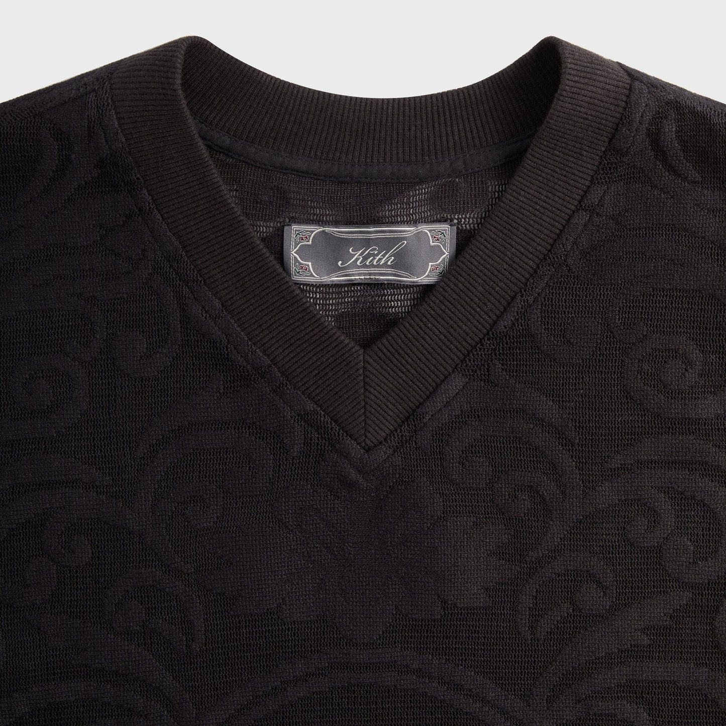 Men Kith Kith Lace Warm Up Shirt - Black