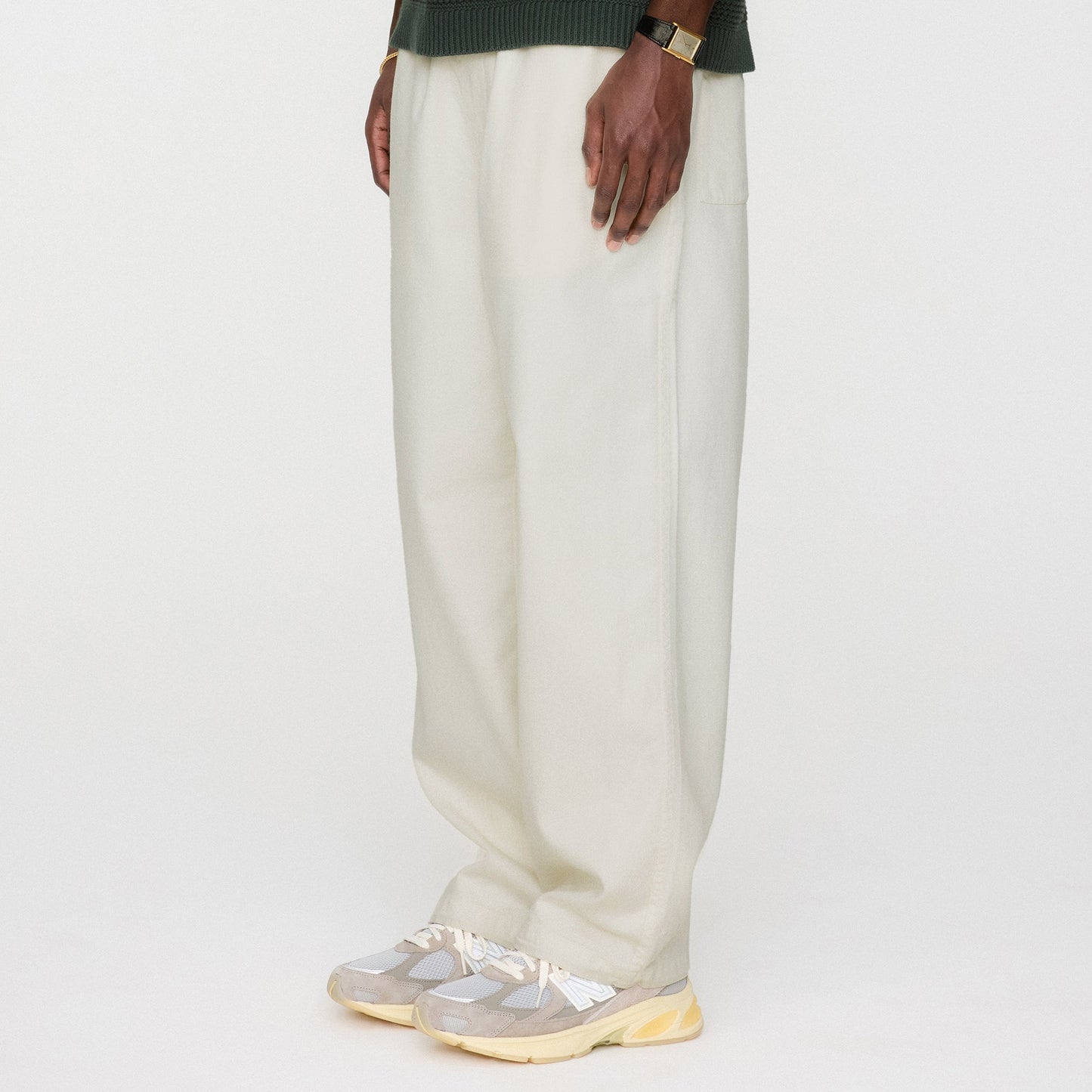 Men Kith Kith Washed Denim Landry Pant - Sandrift