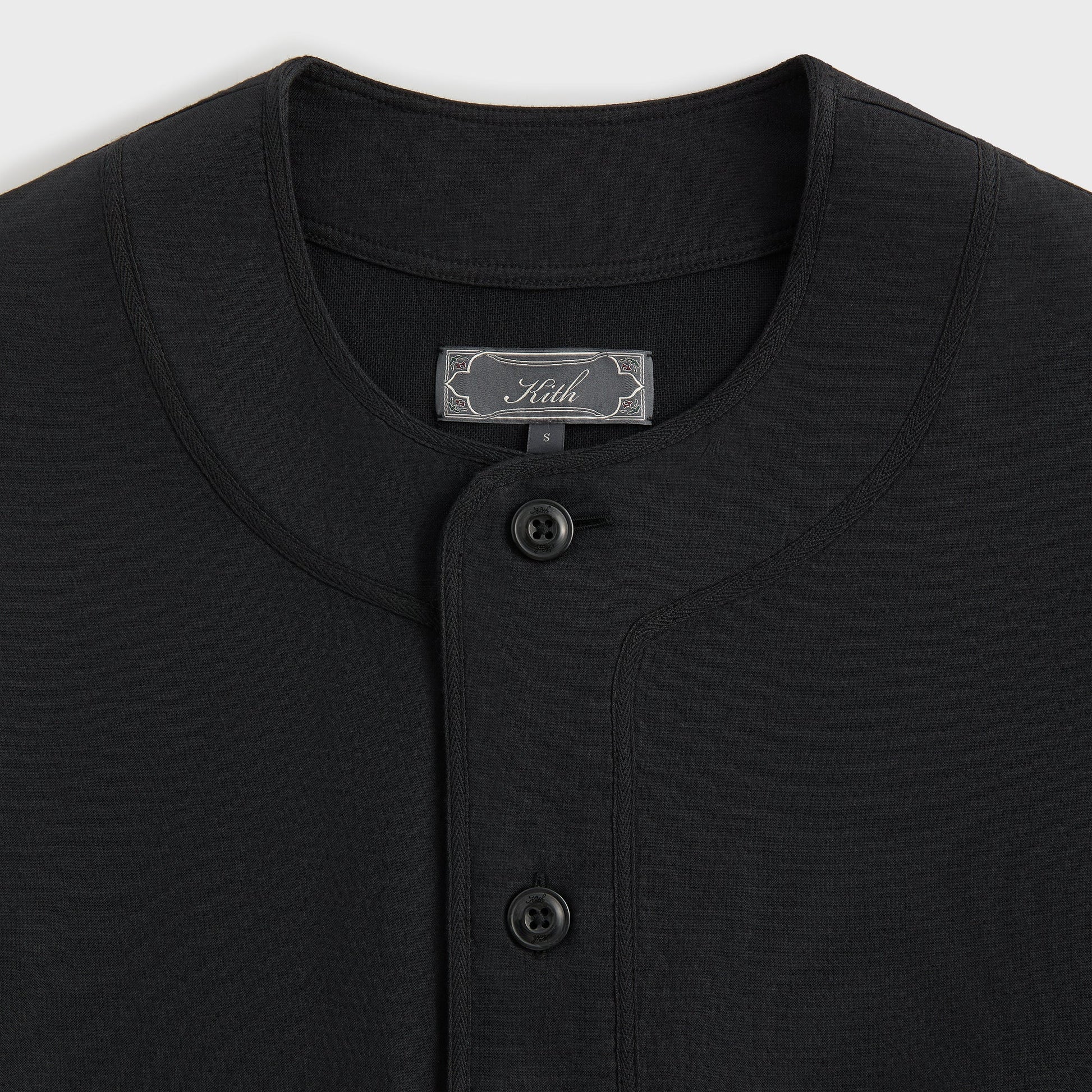 Men Kith Kith Willis Baseball Shirt - Black