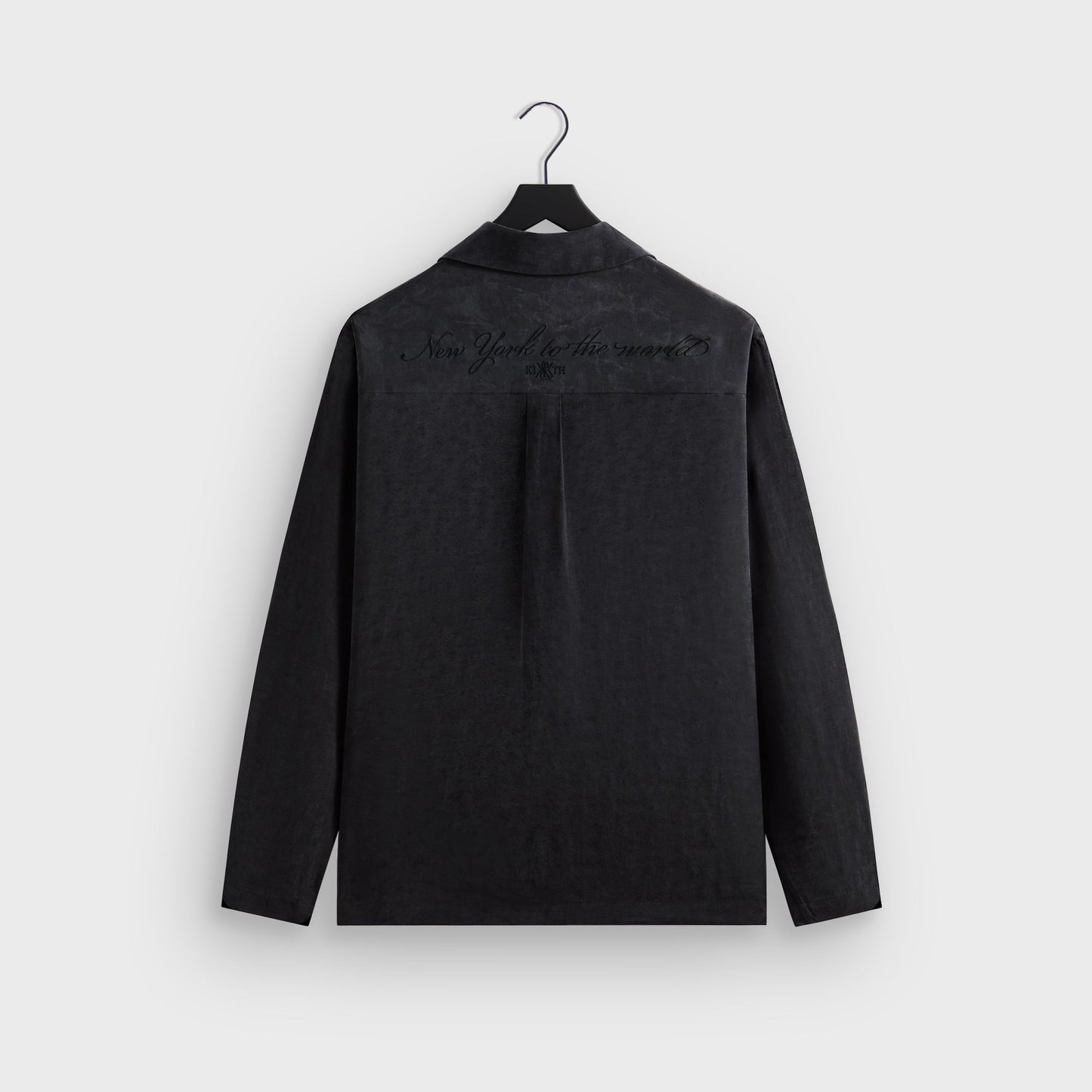 Men Kith Kith Adonis Camp Collar Shirt - Black