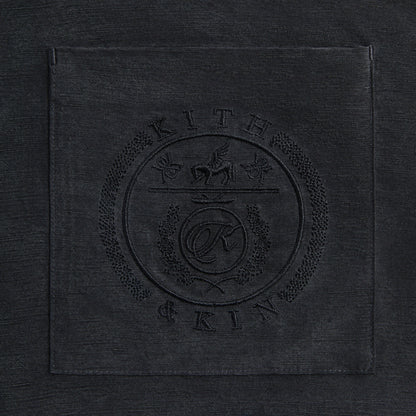 Men Kith Kith Adonis Camp Collar Shirt - Black
