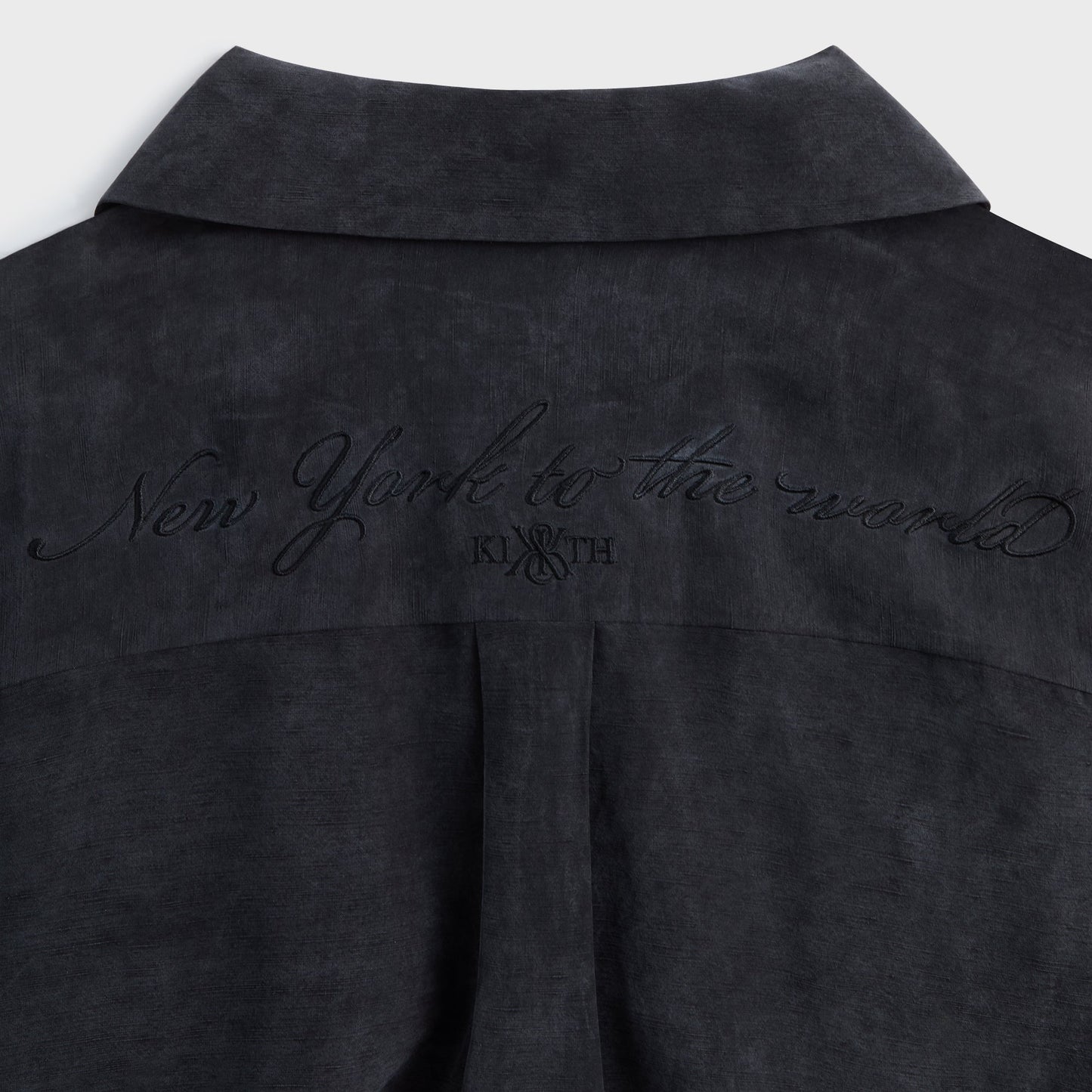 Men Kith Kith Adonis Camp Collar Shirt - Black