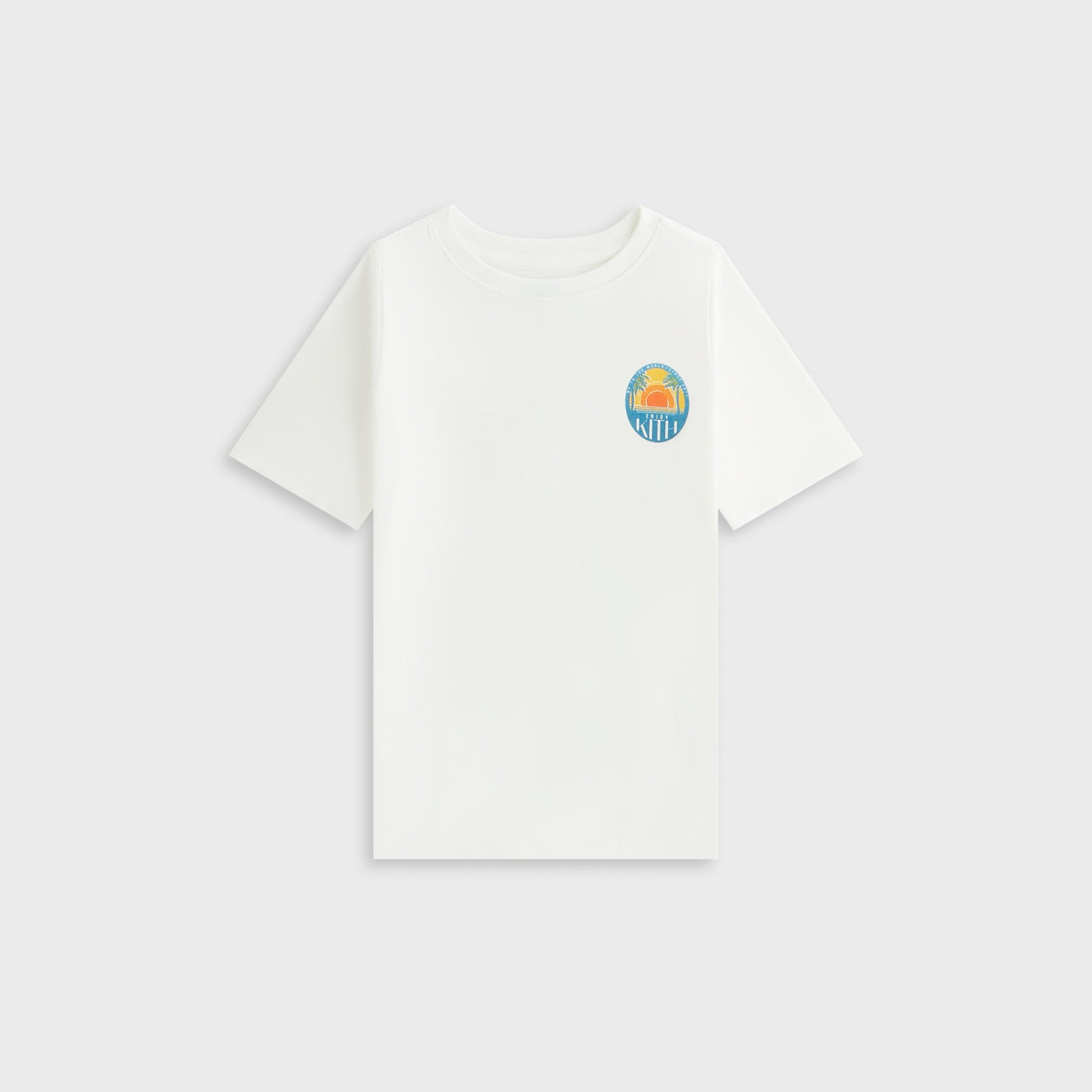 Kids Kith Kith Kids Sunset Vacation Tee - White