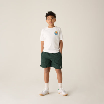 Kids Kith Kith Kids Sunset Vacation Tee - White