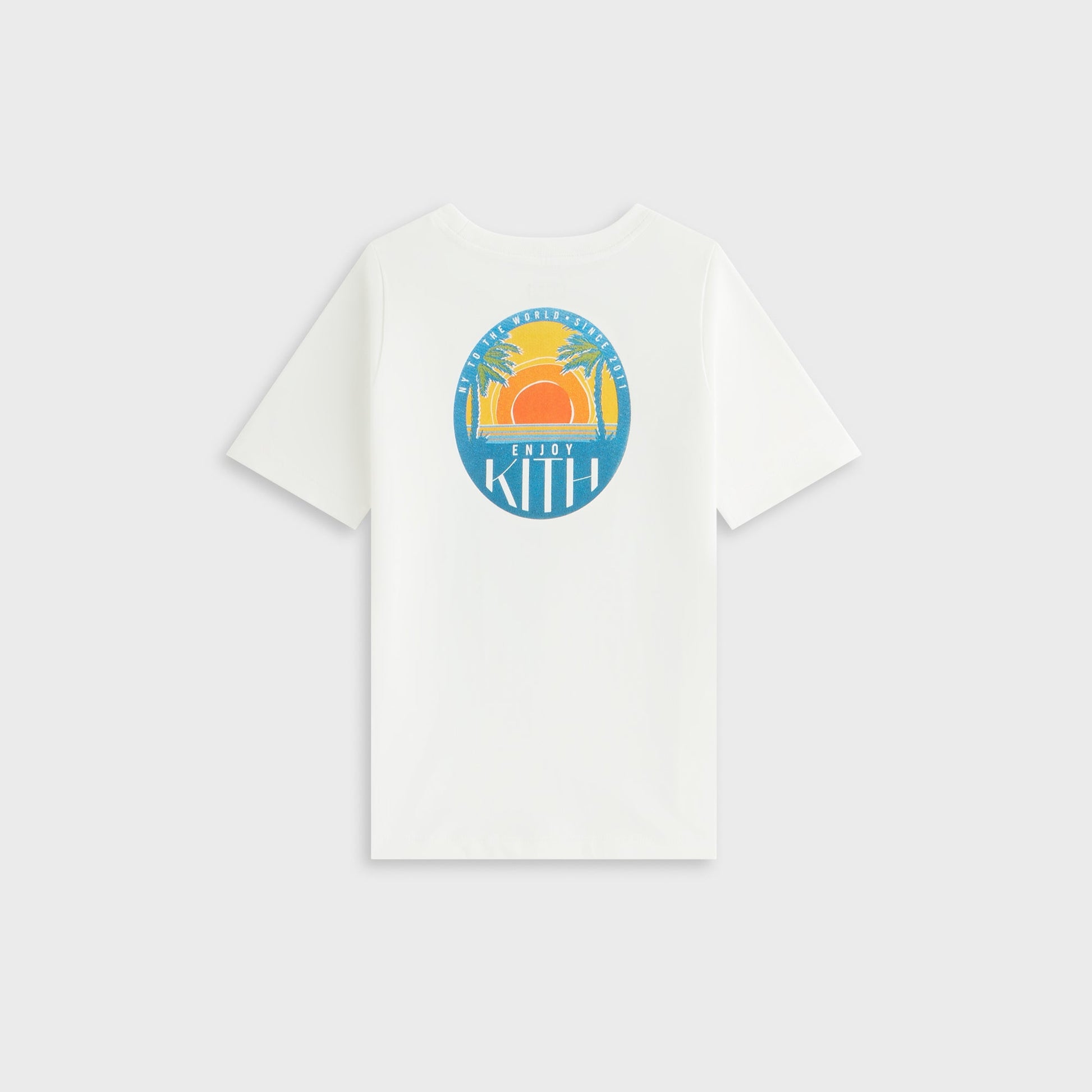 Kids Kith Kith Kids Sunset Vacation Tee - White