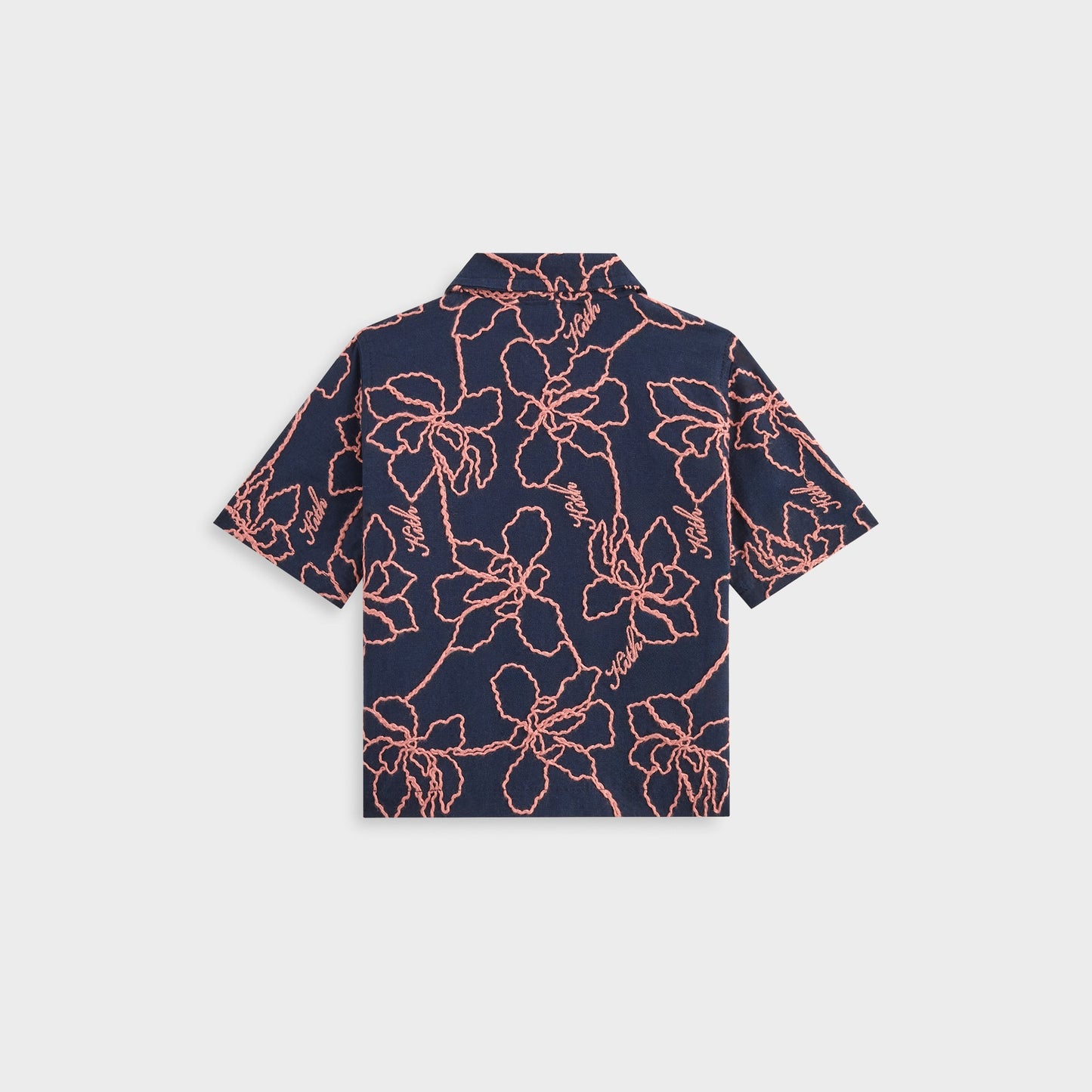 Kids Kith Kith Baby Iris Bennet Camp Shirt - Nocturnal