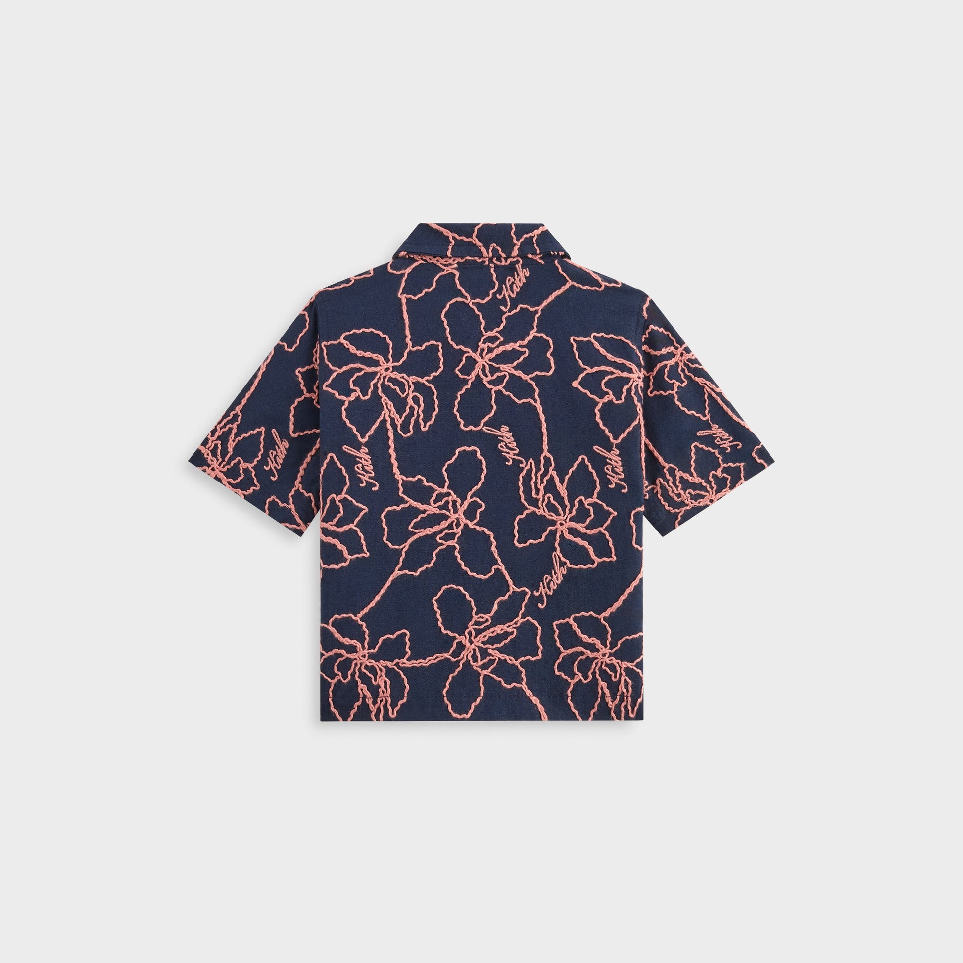 Kids Kith Kith Baby Iris Bennet Camp Shirt - Nocturnal