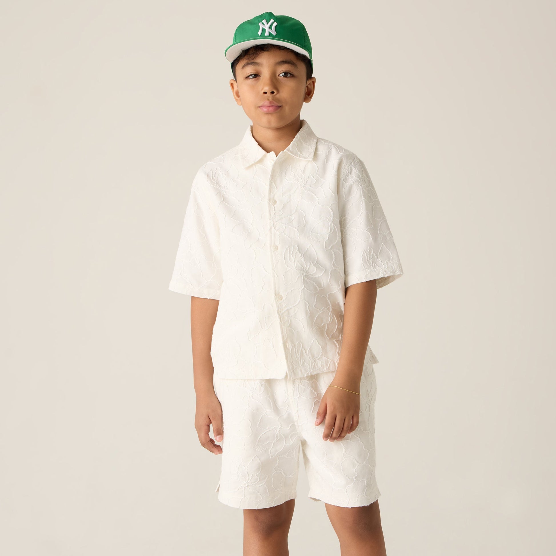 Kids Kith Kith Kids Iris Bennet Camp Short - Sandrift