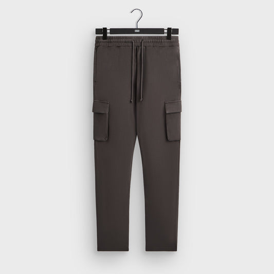Men Kith Kith Crystal Wash Interlock Bryson Cargo Pant - Somber