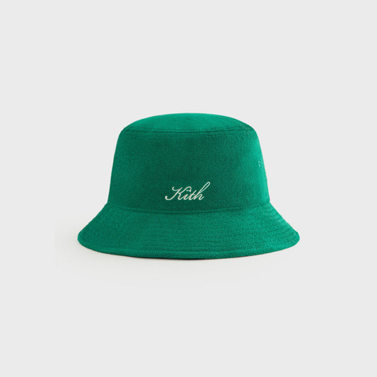 Women Kith Kith Women Towel Bucket Hat - Newt