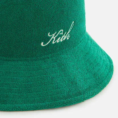Women Kith Kith Women Towel Bucket Hat - Newt