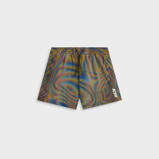 Kids Kith Kith Kids Moire Kai Swim Trunk - Black