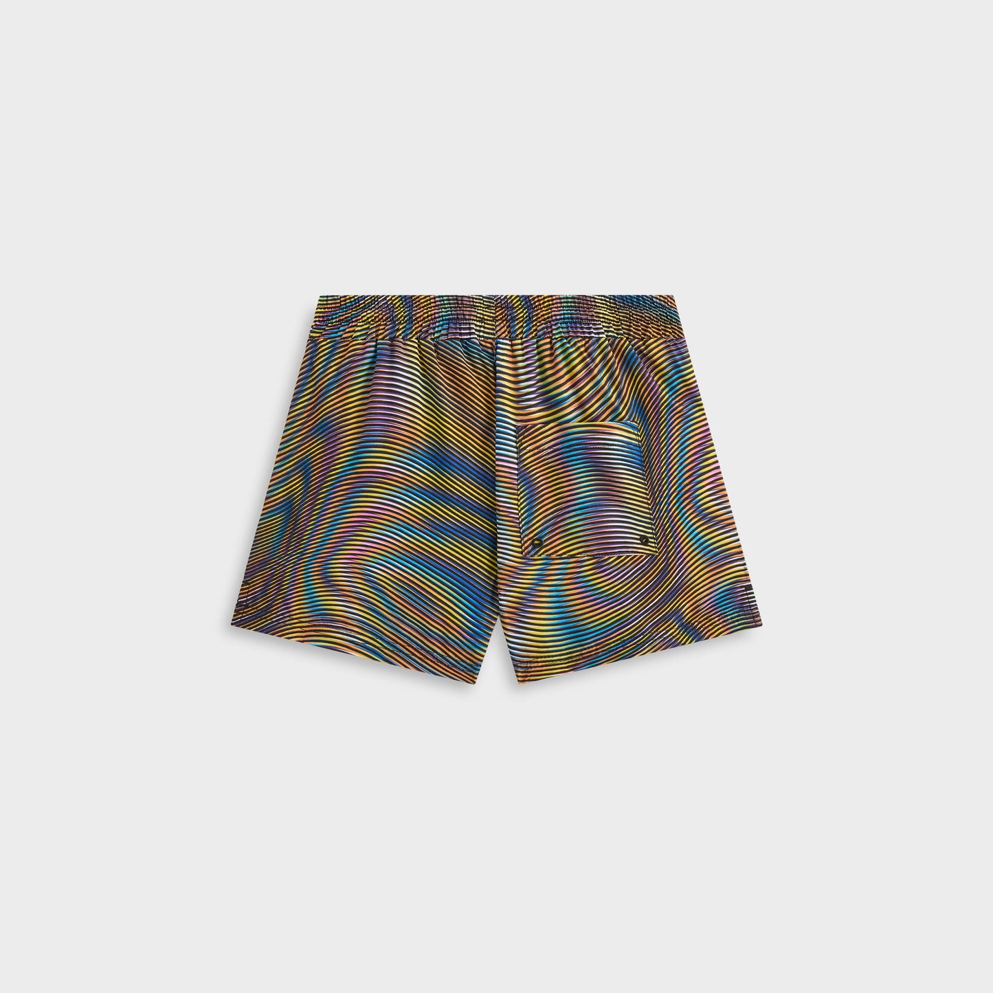 Kids Kith Kith Kids Moire Kai Swim Trunk - Black