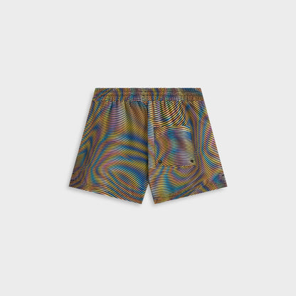 Kids Kith Kith Kids Moire Kai Swim Trunk - Black