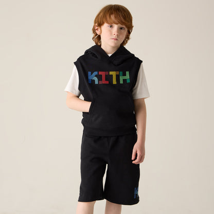 Kids Kith Kith Kids Pathways Nelson Short - Black