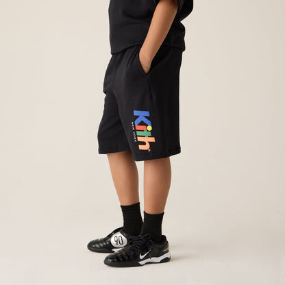 Kids Kith Kith Kids Nelson Short - Black