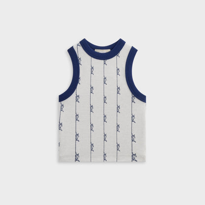Kids Kith Kith Kids Script Knit Tiana Tank - Sandrift