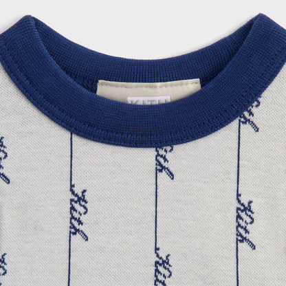 Kids Kith Kith Kids Script Knit Tiana Tank - Sandrift