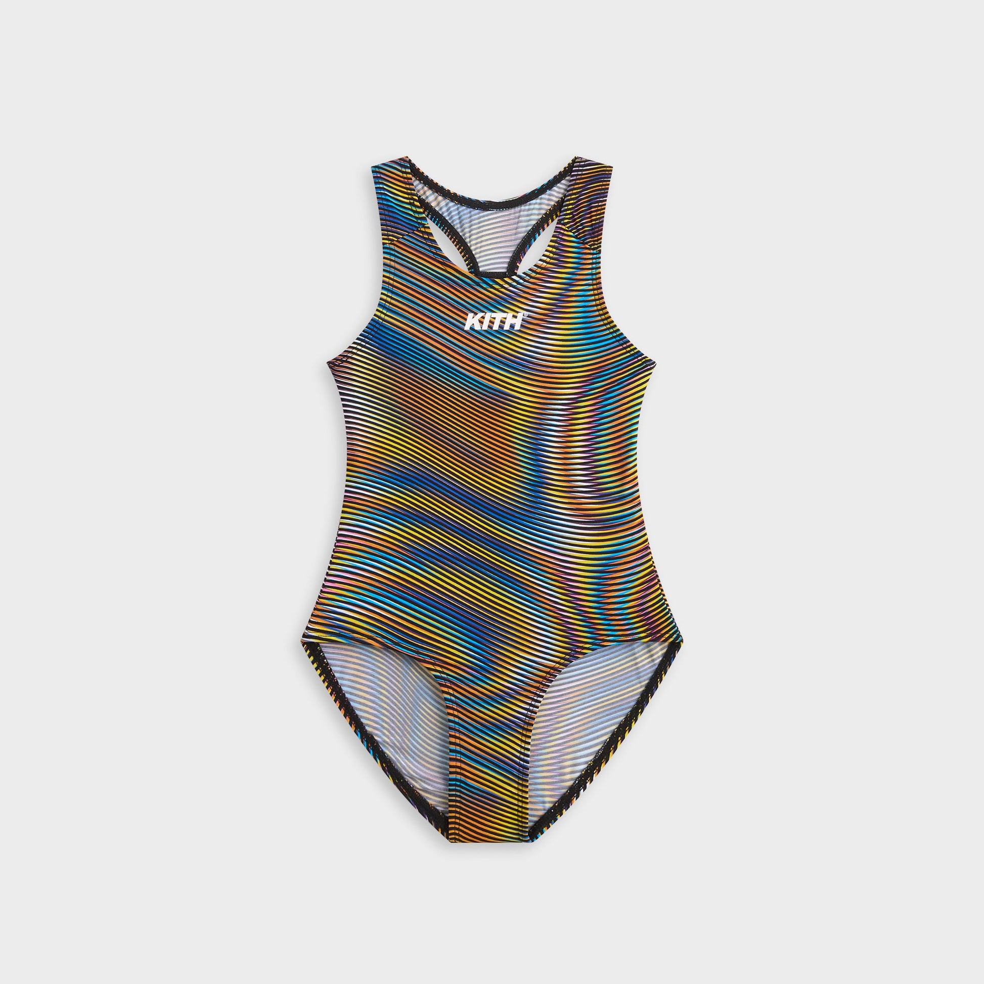 Kids Kith Kith Kids Demi Racerback Swimsuit - Black