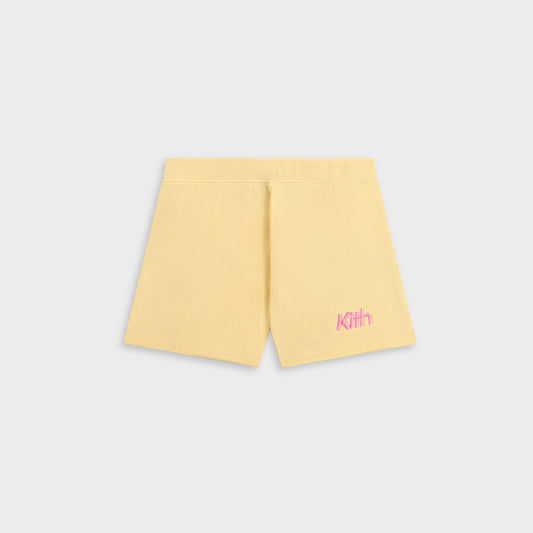 Kids Kith Kith Kids Rib Biker Short - Ray