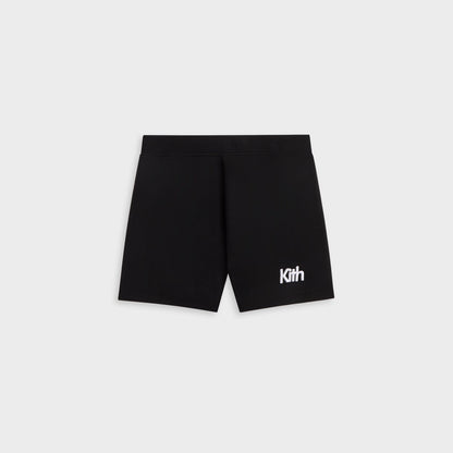 Kids Kith Kith Kids Rib Biker Short - Black