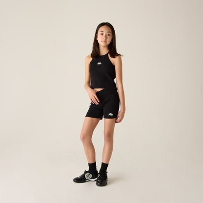 Kids Kith Kith Kids Rib Biker Short - Black