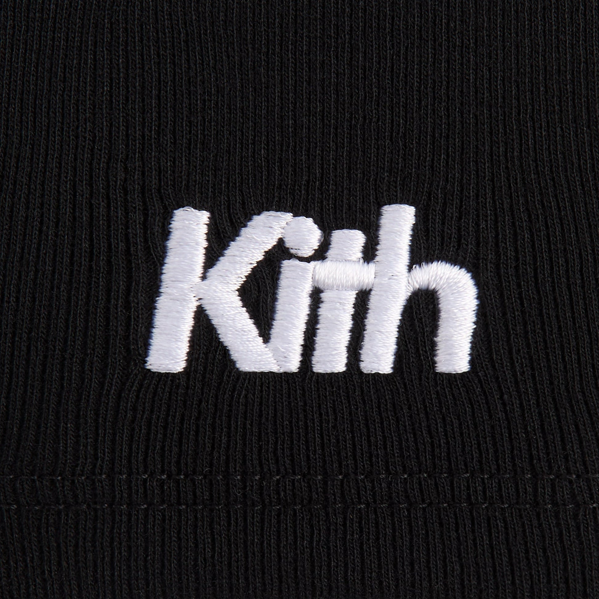 Kids Kith Kith Kids Rib Biker Short - Black