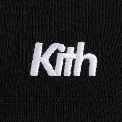 Kids Kith Kith Kids Rib Biker Short - Black