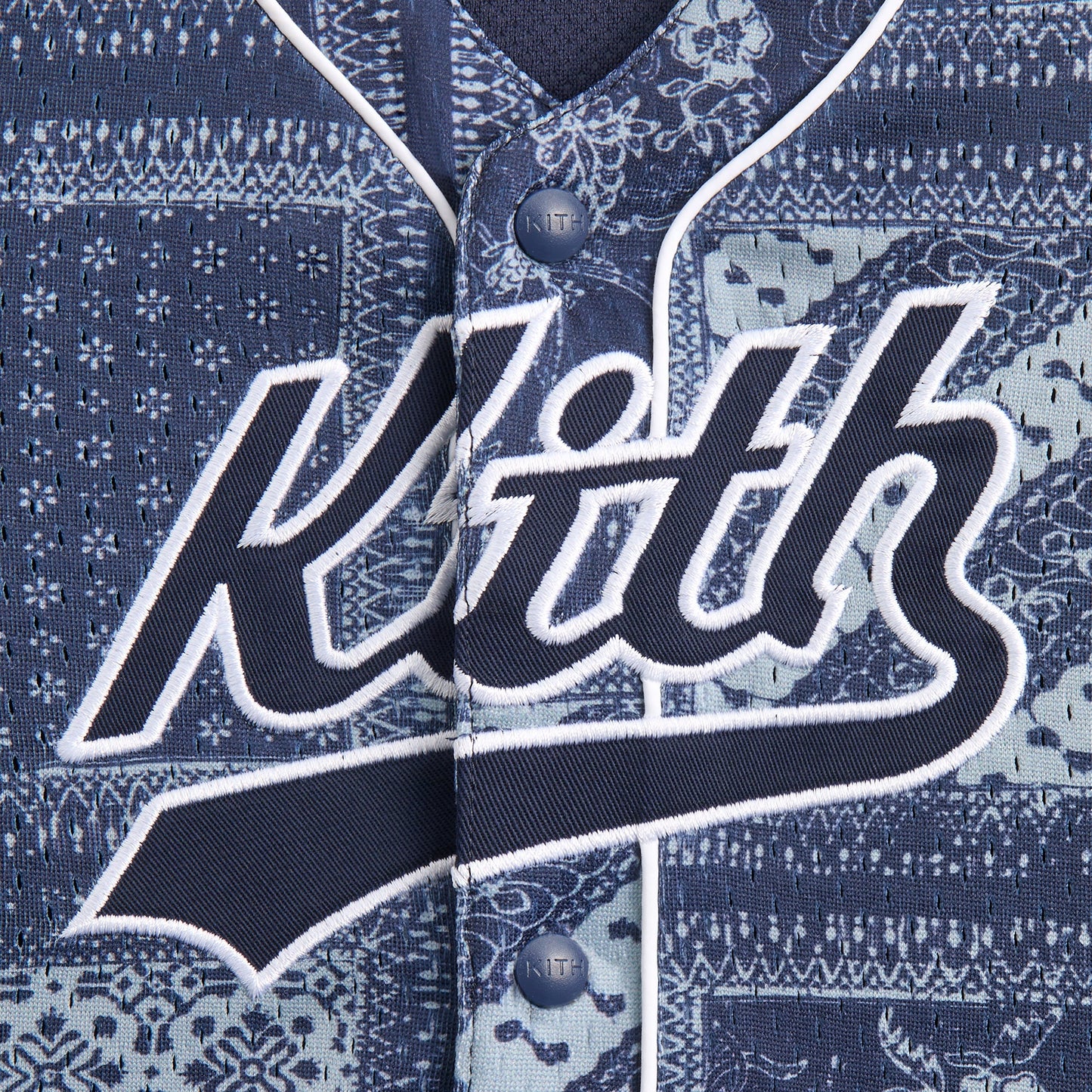 Kids Kith Kith Baby Baseball Mesh Shirt - Vista