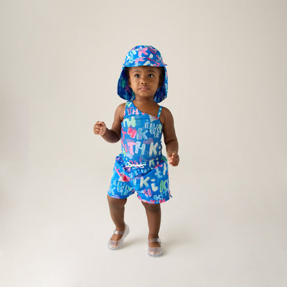 Kids Kith Kith Baby Gemma One-Piece Swimsuit - Marina