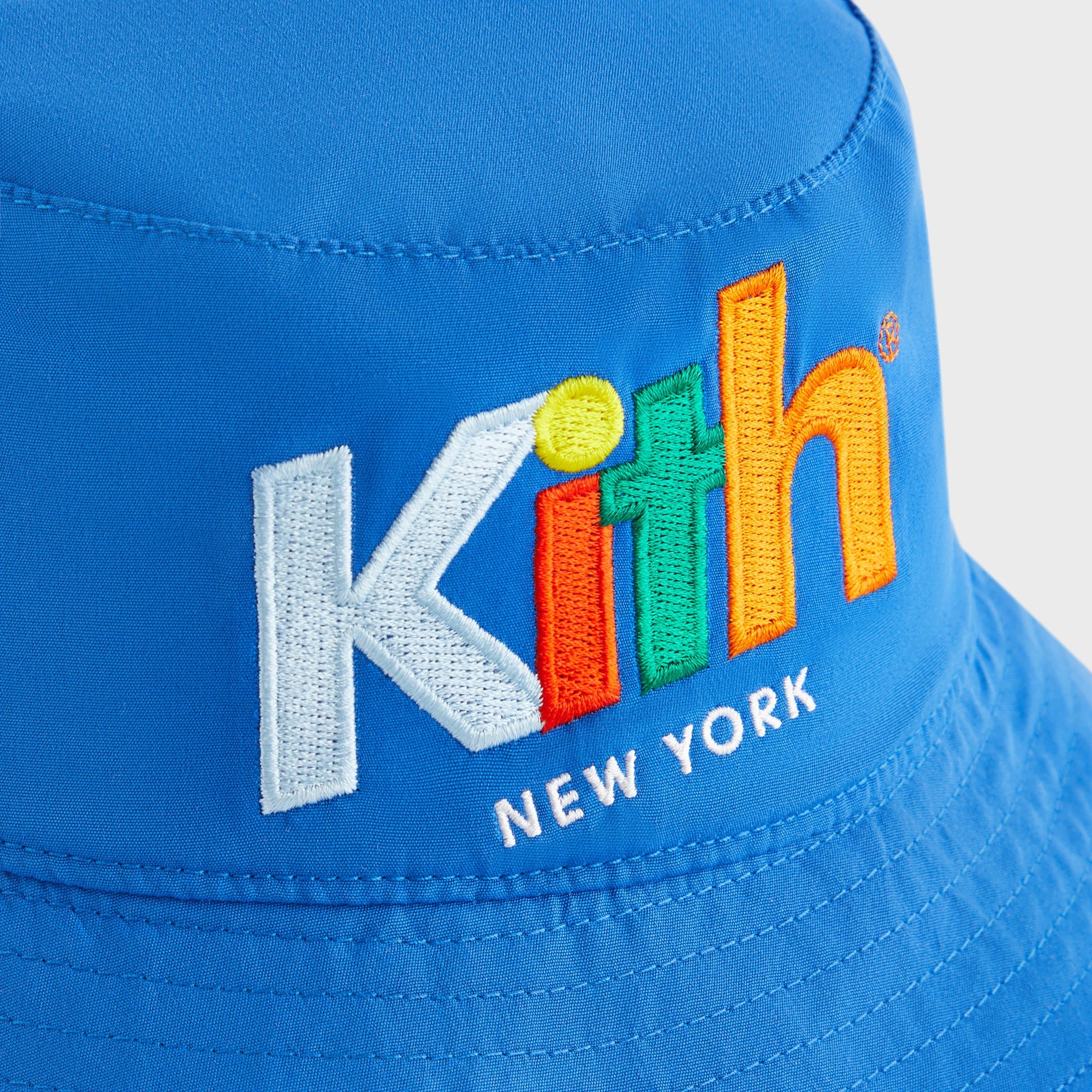 Kids Kith Kith Baby Retro Kai Swim Impact Bucket Hat - Marina