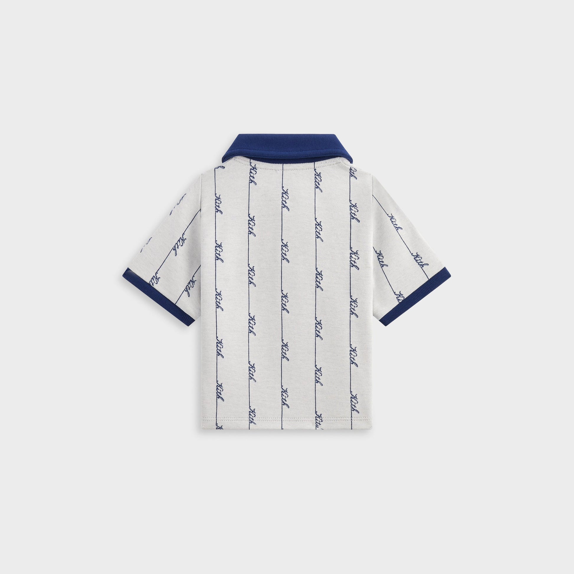 Kids Kith Kith Baby Script Knit Tilden Polo - Sandrift