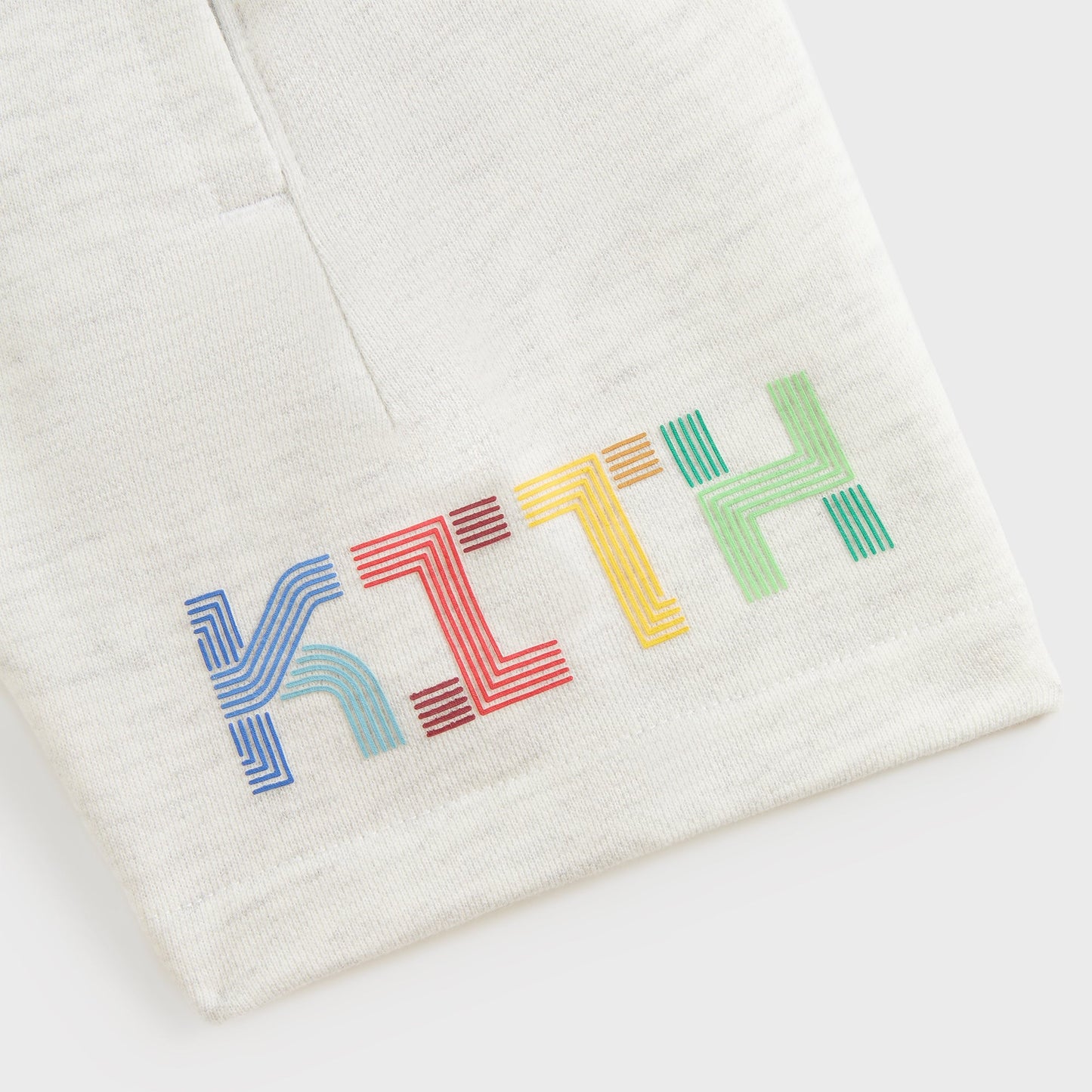 Kids Kith Kith Baby Pathways Nelson Short - Light Heather Grey