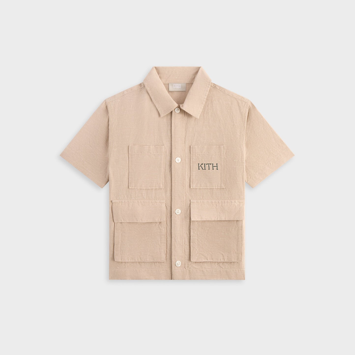 Kids Kith Kith Kids Belmont Utility Shirt - Canvas