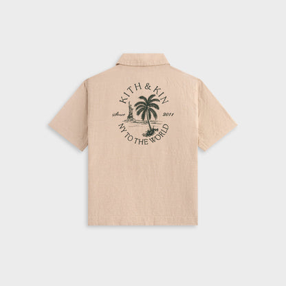 Kids Kith Kith Kids Belmont Utility Shirt - Canvas