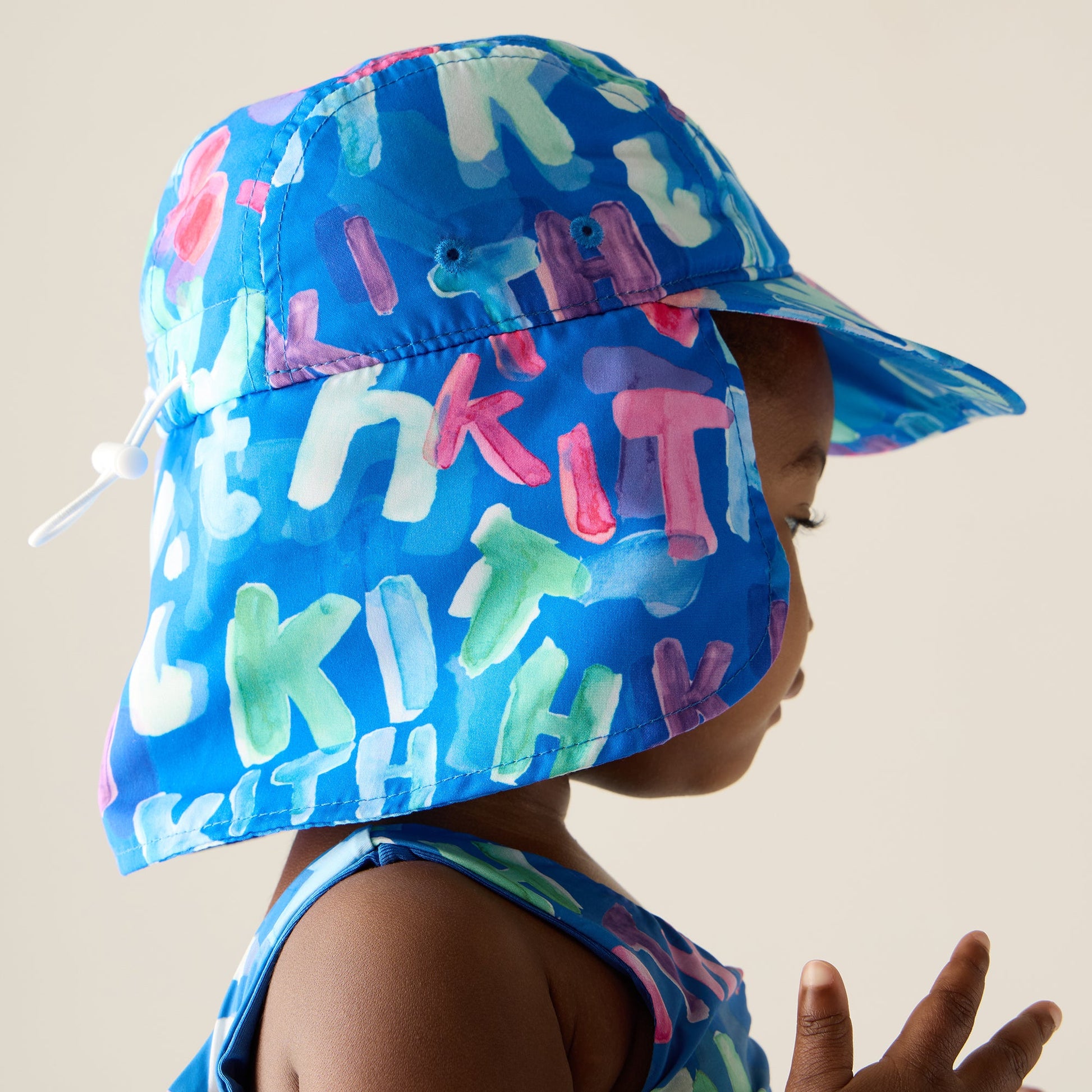 Kids Kith Kith Baby Kai Swim Sunhat - Marina