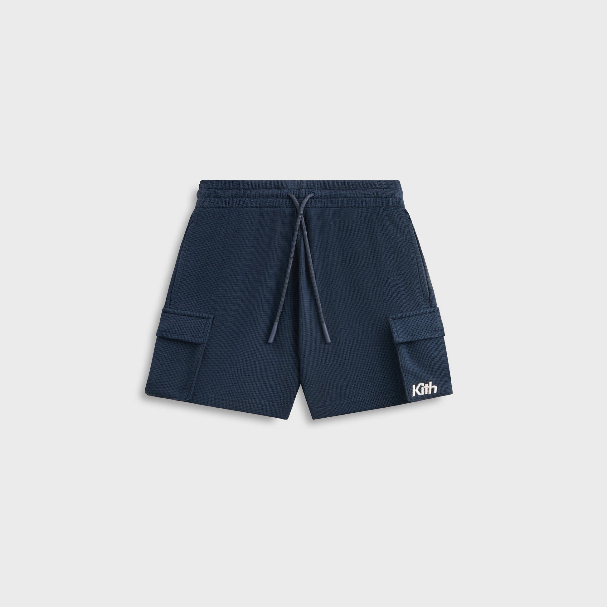 Kids Kith Kith Kids Waffle Fairfax Short - Nocturnal