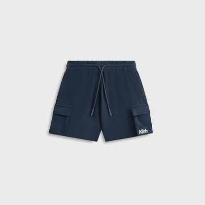 Kids Kith Kith Kids Waffle Fairfax Short - Nocturnal