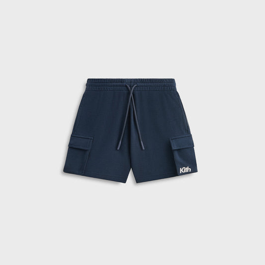 Kids Kith Kith Kids Waffle Fairfax Short - Nocturnal