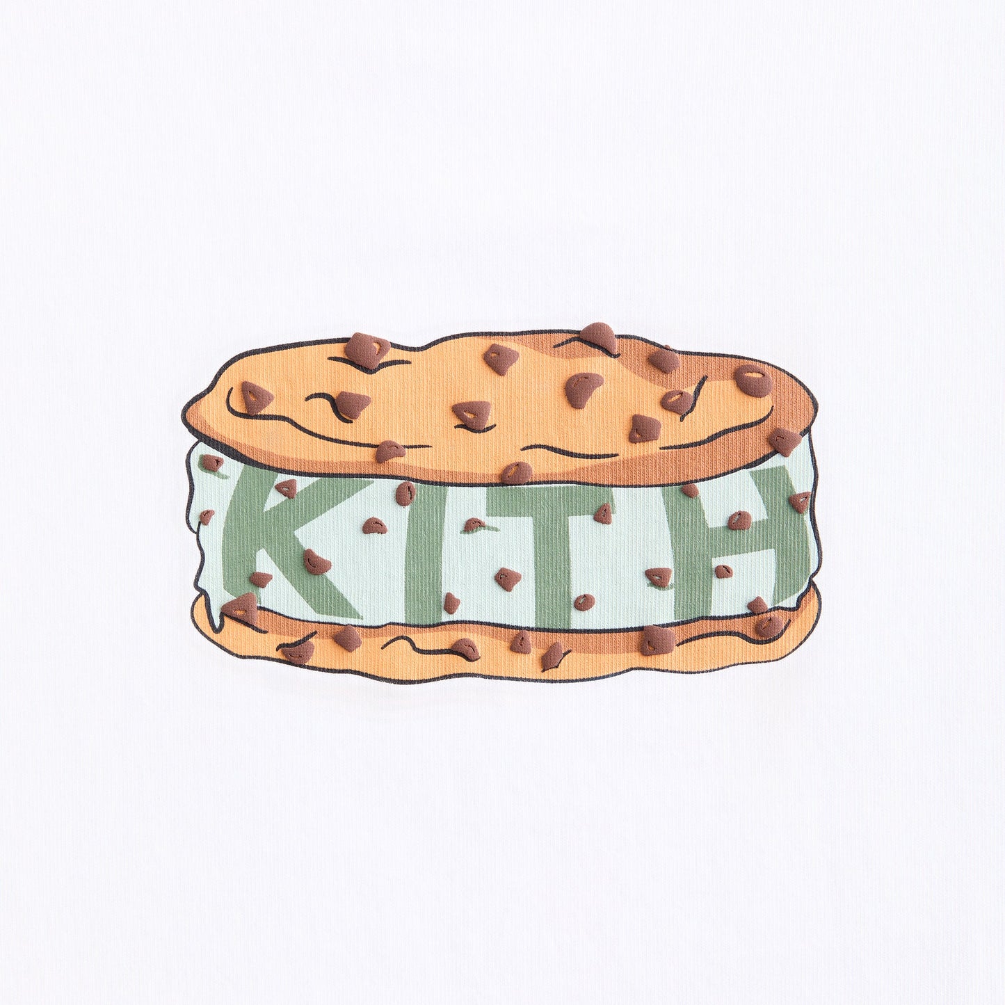 Men Kith Kith Treats Mint Chip Tee - White