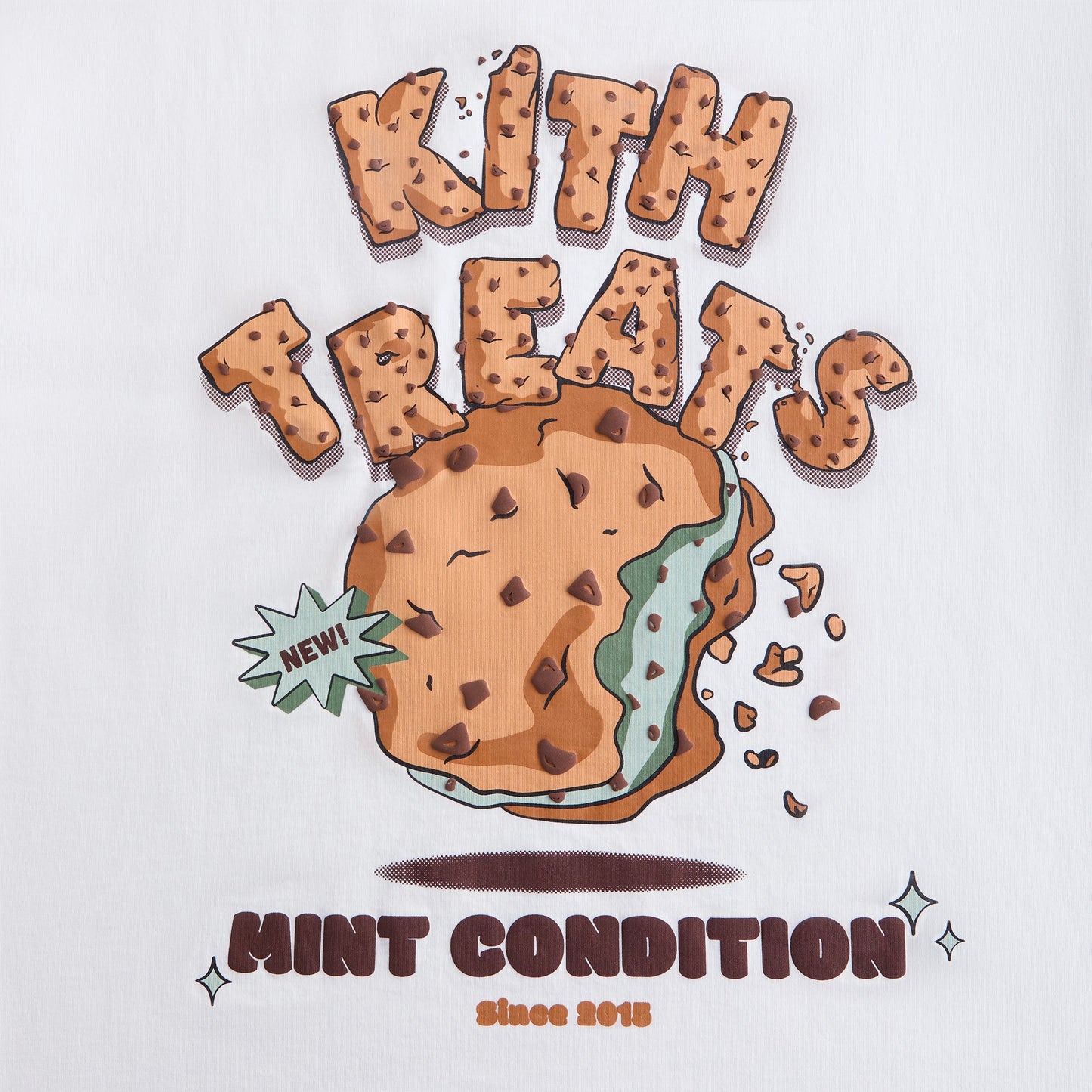 Men Kith Kith Treats Mint Condition Pocket Tee - White
