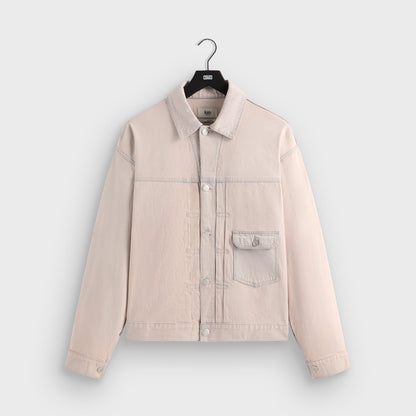 Men Kith Kith Alonzo Denim Jacket - Washed Pastel