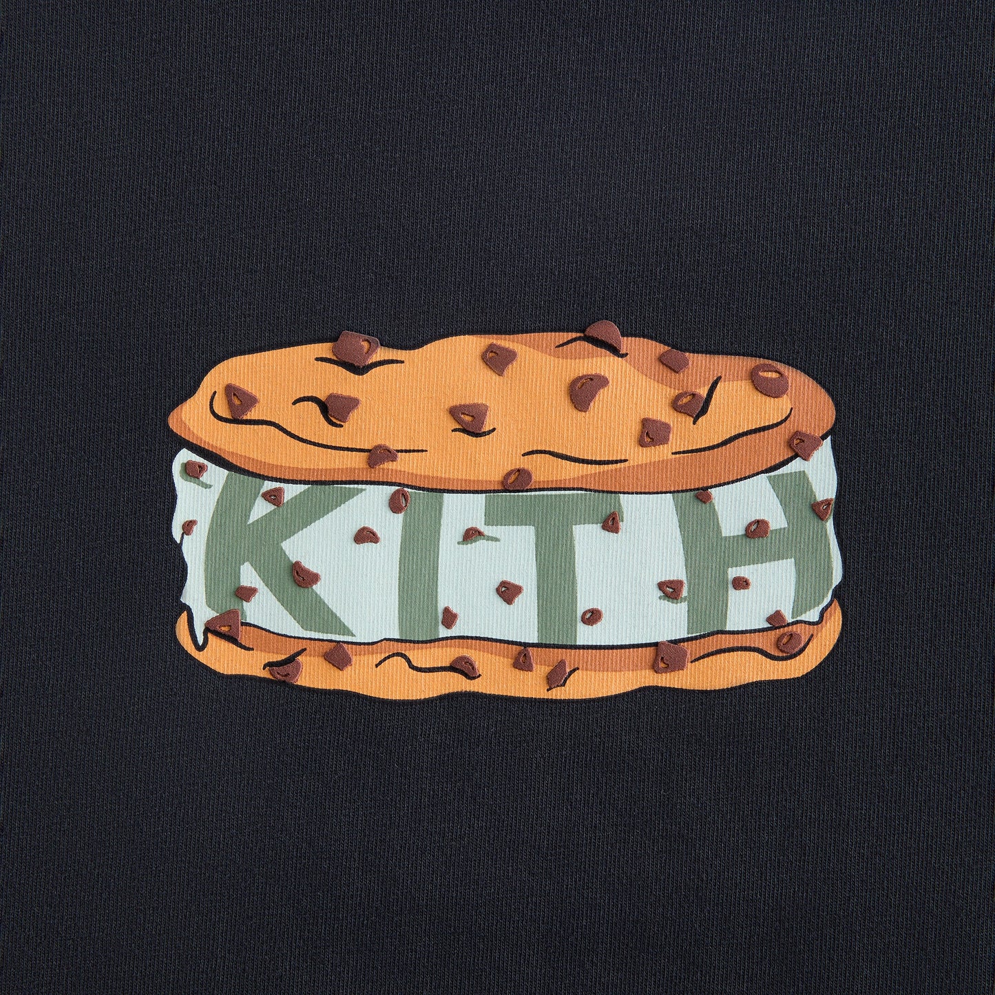 Men Kith Kith Treats Mint Chip Tee - Black